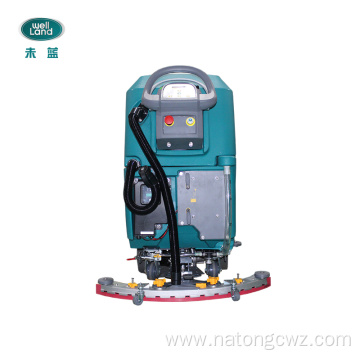 Electrical self propelled automatic floor cleaning machine